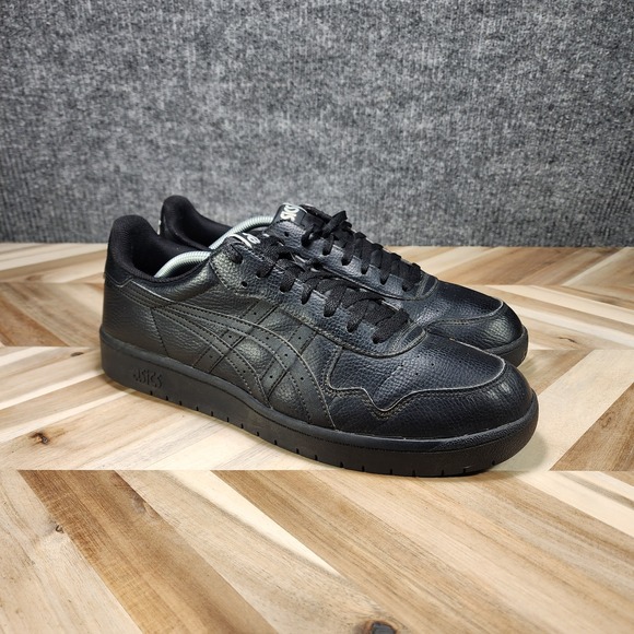 Asics Other - ASICS Japan S Black Triple Black 1191A163-001 Retro Court Shoes Men's Size 12